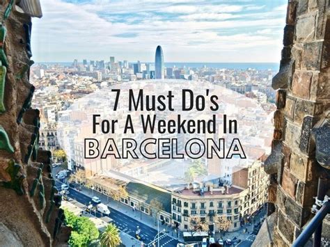 salirporbarcelona|Guide for a weekend in Barcelona